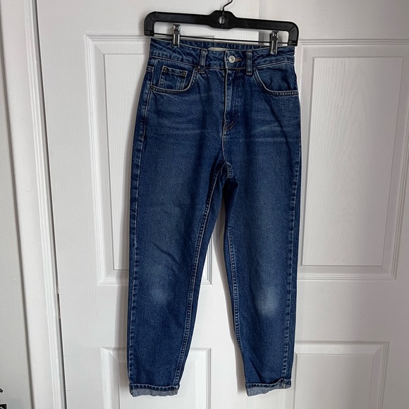TOPSHOP MOTO MOM JEANS SIZE 25 - Picture 2 of 11